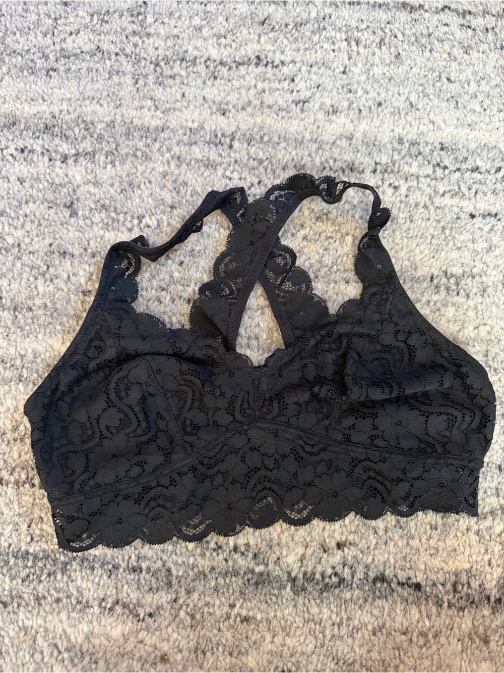 2 COSABELLA blush and black Never Say Never Sweetie bralette, M - Picture 6 of 6